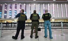 Trump gives update on ICE agents in airports, considers National Guard deployment