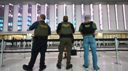 Trump gives update on ICE agents in airports, considers National Guard deployment
