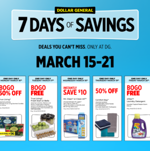 Dollar General Launches ‘Great’ 7-Day Sale for Spring 2026
