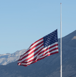 Flags ordered to fly at half‑staff in six states today, this weekend