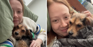 Dog Abandoned in Crate, Left on Street—Hearts Break Over What Follows