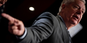 Lindsey Graham Shares New Look After Disney Bubble Wand Photo