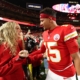 Patrick Mahomes Celebrates Wife Brittany’s Personal Announcement