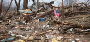 In Photos: Eight Killed as Tornadoes Leave Oklahoma and Michigan in Ruin