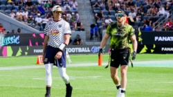 Fans React as Tom Brady, Logan Paul Get Chippy at Flag Football Classic