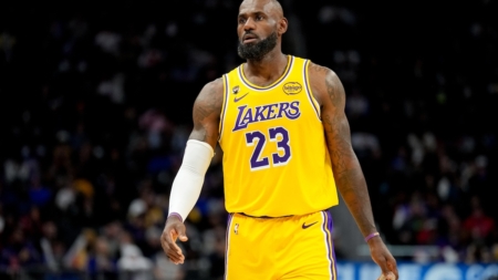 LeBron James Reacts to Bronny G League Play, Bryce in Final Four