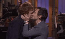 Harry Styles Kisses ‘SNL’ Star After ‘Queerbaiting’ Backlash
