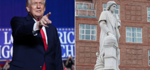 Trump Admin Installs Christopher Columbus Statue Near White House