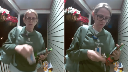 Disbelief As Cam Captures What Tired Nurse Does at 3 A.M. After Nightshift