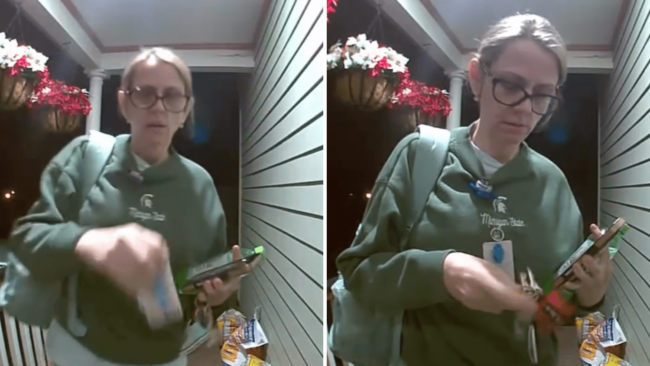 Disbelief As Cam Captures What Tired Nurse Does at 3 A.M. After Nightshift