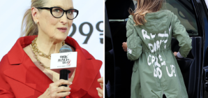 Meryl Streep Weighs In on Melania Trump’s Most-Polarizing Fashion Choice