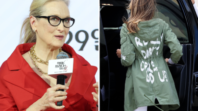 Meryl Streep Weighs In on Melania Trump’s Most-Polarizing Fashion Choice