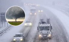 Heavy Snow, Tornado Warnings Issued at Same Time in One State