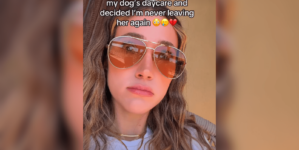 Dog Owner Checks Day Care Camera, Unprepared for ‘Mom Guilt’ She Feels