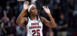Raven Johnson Sends Farewell to South Carolina, and Angel Reese Responds