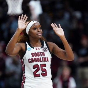 Raven Johnson Sends Farewell to South Carolina, and Angel Reese Responds